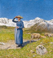 Mezzogiorno sulle Alpi (Noon in the Alps), 1891