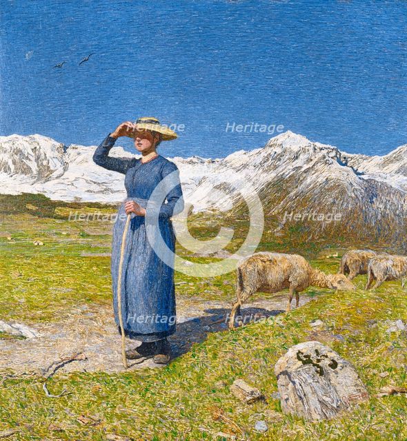 Mezzogiorno sulle Alpi (Noon in the Alps), 1891.