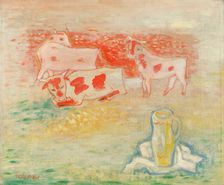 Meadow Motif, 1936-1937. Creator: Mikulas Galanda