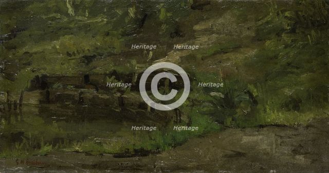 Meadow Landscape, c.1880-c.1923. Creator: George Hendrik Breitner.
