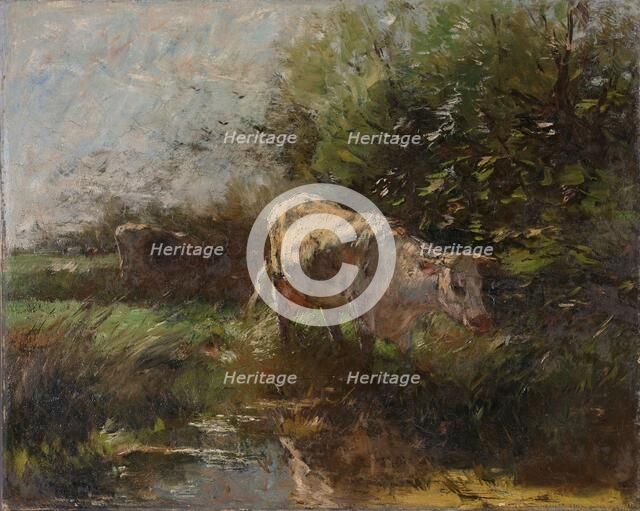 Meadow with Cows, c.1880-c.1910. Creator: Willem Maris.