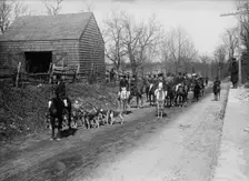 Meadowbrook Hunt, 1912. Creator: Bain News Service