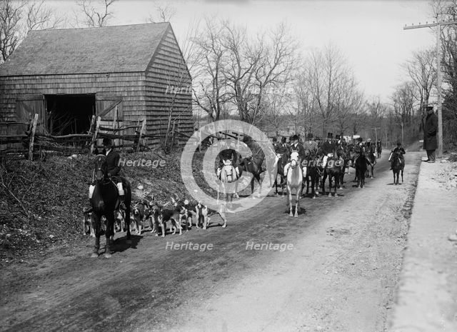 Meadowbrook Hunt, 1912. Creator: Bain News Service.