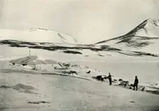 Meares and Demetri at Discovery Hut 4 November 1911, (1913). Artist: Herbert Ponting