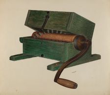 Meat Chopper, c. 1940. Creator: Raymond Manupelli
