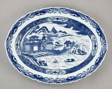 Meat dish or stand for a tureen, 1800-1899. Creator: Unknown