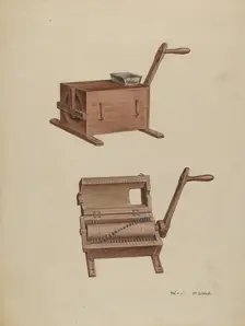 Meat Grinder, c. 1936. Creator: Paul Ward