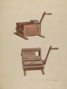 Meat Grinder, c. 1936. Creator: Paul Ward
