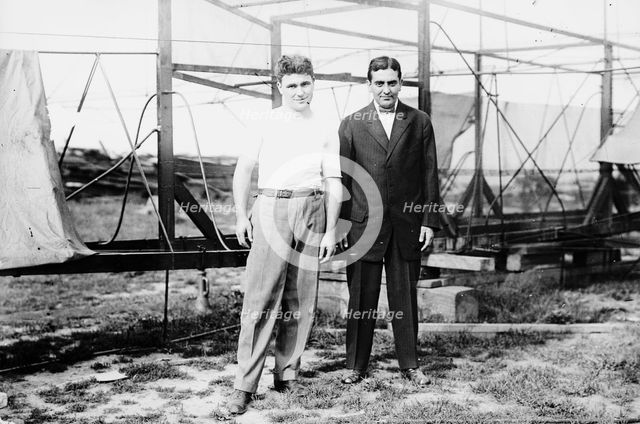Meckler-Allen Aeroplane, between c1910 and c1915. Creator: Bain News Service.