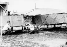Meckler-Allen Aeroplane, between c1910 and c1915. Creator: Bain News Service