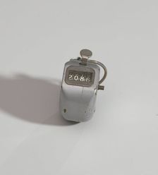 Mechnical tally counter, ca. 1960. Creator: Veeder-Root