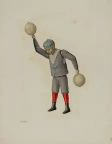 Mechanical Toy, c. 1937. Creator: Isidore Danziger