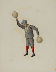 Mechanical Toy, c. 1937. Creator: Isidore Danziger