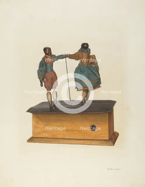 Mechanically Operated Toy, c. 1940. Creator: Nicholas Amantea.