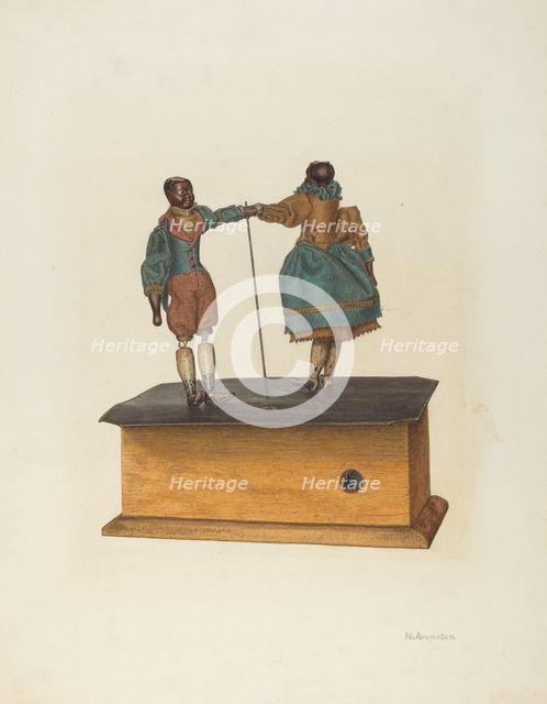 Mechanically Operated Toy, c. 1940. Creator: Nicholas Amantea.