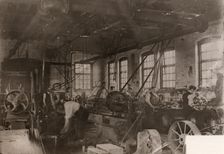 Mechanics shop, Rowntree Cocoa Works, York, Yorkshire, 1900