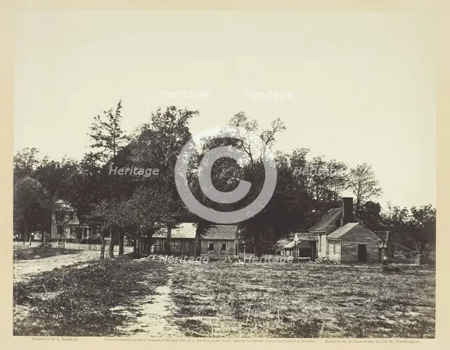 Mechanicsville, Virginia, April 1865. Creator: John Reekie.