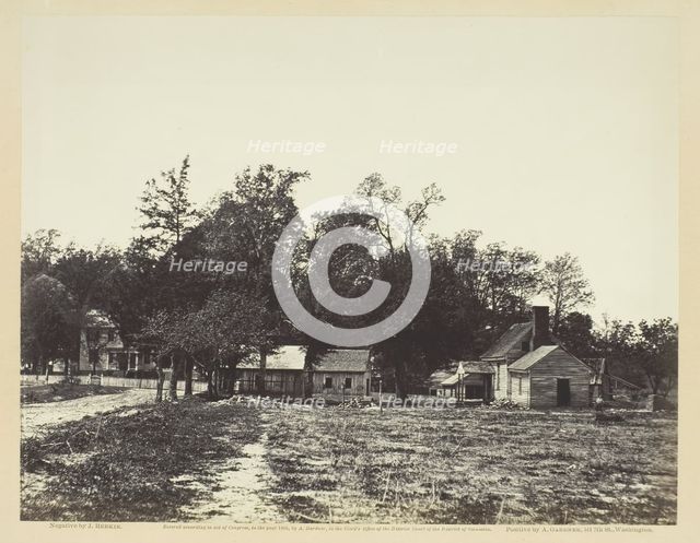 Mechanicsville, Virginia, April 1865. Creator: John Reekie.