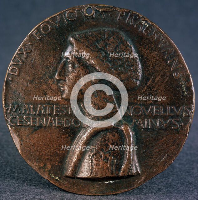 'Medail to the glory of Sigismondo Pandolfo Malatesta' (Obverse), 1446.  Artist: Matteo di Andrea de Pasti