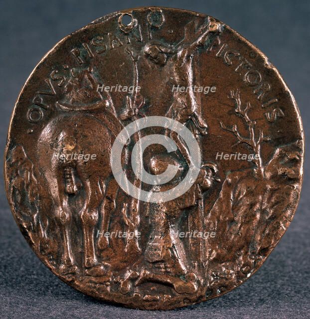 'Medail to the glory of Sigismondo Pandolfo Malatesta' (Reverse), 1446.  Artist: Matteo di Andrea de Pasti