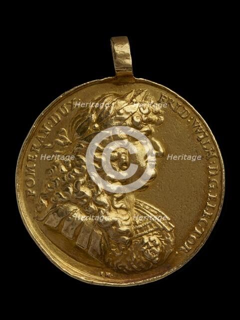 Medal, 1678. Artist: Unknown.