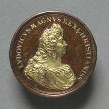 Medal Commemorating the Founding of Saarlouis, 1688. Creator: Joseph Roettiers (Flemish, 1635-1703)