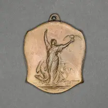 Medal commemorating the International Congress on Tuberculosis, Washington D.C., 1908. Creator: Victor David Brenner