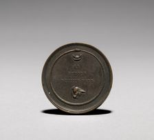 Medal: Antonio Canova (reverse). Creator: Francesco Putinati (Italian, 1775-1848)