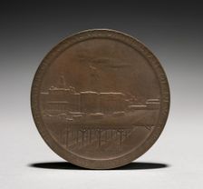 Medal: Abram Stevens Hewitt (reverse), 1875-1925. Creator: Louis-Oscar Roty (French, 1846-1911)