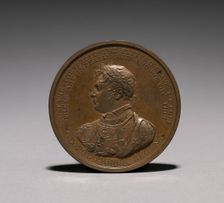 Medal: George, Prince Regent (obverse). Creator: Thomas Wyon (British, 1792-1817)
