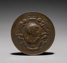Medal: Guiseppe Rossi Pittore (obverse). Creator: Luigi Cossa (Italian, 1789-1867)
