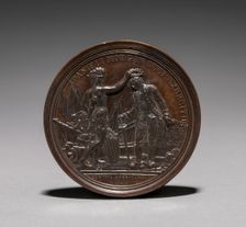 Medal: Daniel Morgan (obverse). Creator: Jules Dupré (French, 1811-1889)