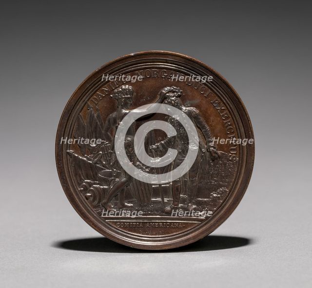 Medal: Daniel Morgan (obverse). Creator: Jules Dupré (French, 1811-1889).