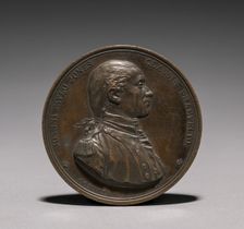 Medal: John Paul Jones (obverse). Creator: Jules Dupré (French, 1811-1889)