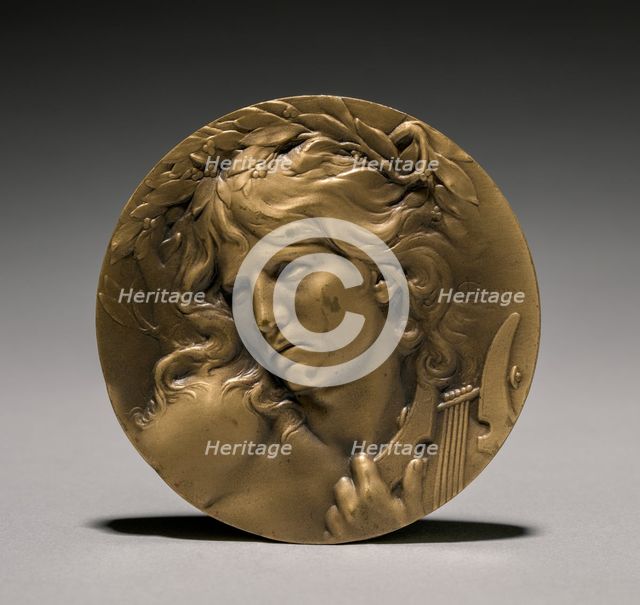 Medal (obverse), 1900s. Creator: Marie Alexandre Lucien Coudray (French, 1864-1932).