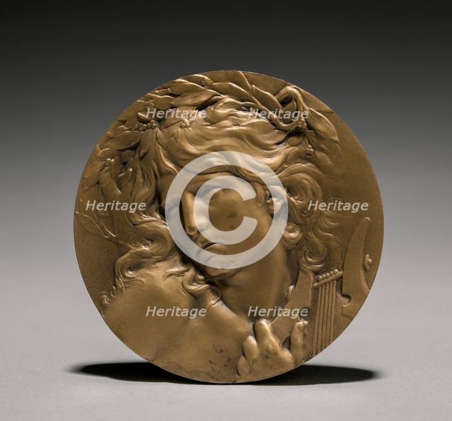 Medal (obverse), 1900s. Creator: Marie Alexandre Lucien Coudray (French, 1864-1932).