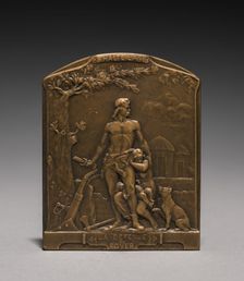 Medal (obverse), 1914-1918. Creator: Emile André Boisseau (French, 1842-1923)