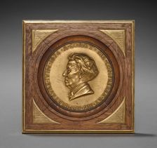 Medal of Corot, 1874. Creator: Adolphe-Victor Geoffroy-Dechaume (French, 1816-1892)