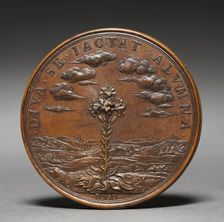 Medal of Anne of Austria (reverse), 1660. Creator: Jean Warin (French, 1604-1672)