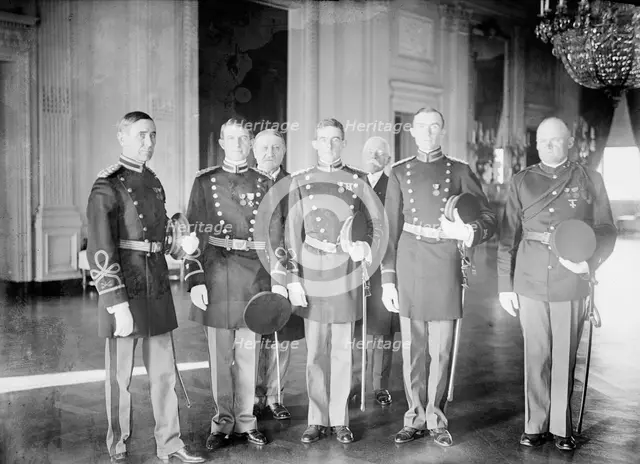 Medal of Honor officers, 1910. Creator: Harris & Ewing.