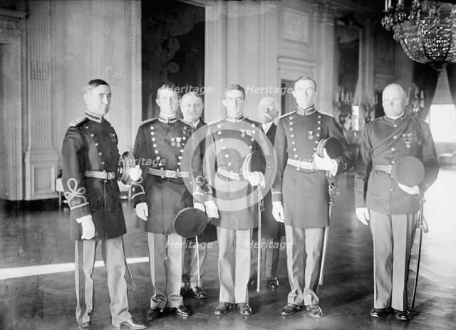 Medal of Honor officers, 1910. Creator: Harris & Ewing.
