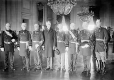 Medal of Honor officers - Gen. Charles F. Humphrey; Gen. John M. Wilson; Col. Charles..., 1910 Creator: Harris & Ewing