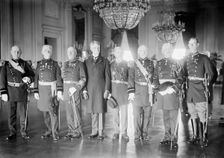 Medal of Honor officers - Gen. Charles F. Humphrey; Gen. John M. Wilson; Col. Charles..., 1910 Creator: Harris & Ewing