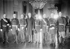 Medal of Honor officers - Gen. Charles F. Humphrey; Gen. John M. Wilson; Col. Charles..., 1910 Creator: Harris & Ewing