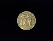Medal of the London Corresponding Society, c1792-c1799. Creator: Unknown