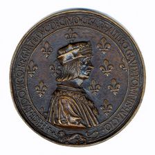Medal, Louis XII & Anne Of Brittany, French, 15th century. Creator: Unknown
