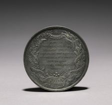 Medal: Lieutenant General T. J. Jackson (reverse). Creator: Armand Auguste Caqué (French, 1793-1881)