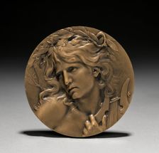 Medal Presented to Loïe Fuller by the French Government. Creator: Marie Alexandre Lucien Coudray (French, 1864-1932)