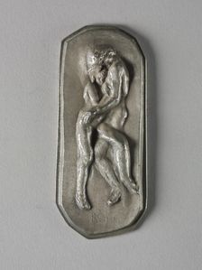 Medal: Protection, 1916. Creator: Auguste Rodin (French, 1840-1917)