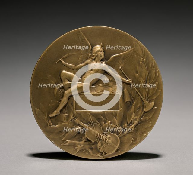 Medal (reverse), 1900s. Creator: Marie Alexandre Lucien Coudray (French, 1864-1932).